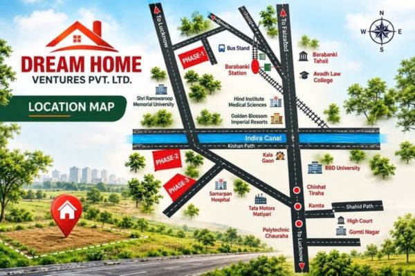 Dream Home Phase 1 site plan